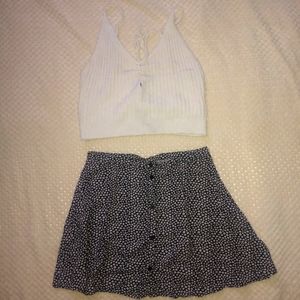 Skirt and Top Set